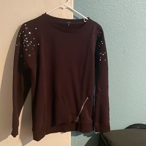 Joes jeans studded sweatshirt XS